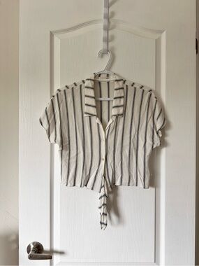 Aritzia Wilfred Huang blouse - striped